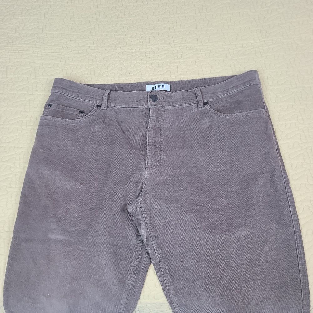 ROWM casual corduroy pants size 38